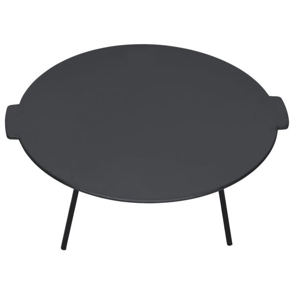 vidaXL Plaque de gril Ø44 cm Fonte