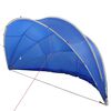 vidaXL D&ocirc;me de piscine 472 x 460 x 229 cm Bleu azure