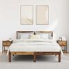 vidaXL Armoire de lit avec tiroir 2 pcs Bois ancien 40 x 39 x 40cm