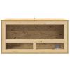 vidaXL Terrarium Marron 80 x 40 x 40 cm OSB
