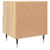 vidaXL Table de chevet ch&ecirc;ne sonoma 40x35x47,5 cm bois d&rsquo;ing&eacute;nierie