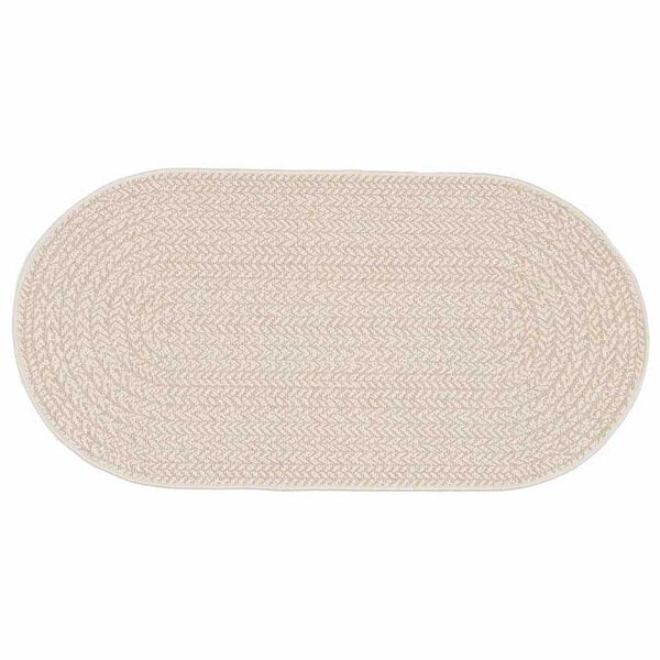vidaXL Tapis ZIZUR Crème PP