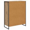 vidaXL Cabinet &agrave; chaussures avec porte Ch&ecirc;ne artisan 79 x 36 x 100 cm