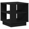 vidaXL Table basse Ch&ecirc;ne noir 40 x 40 x 43 cm Bois d'ing&eacute;nierie