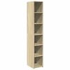 vidaXL Buffet haut ch&ecirc;ne sonoma 30x41x185 cm bois d'ing&eacute;nierie