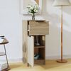 vidaXL Buffet Ch&ecirc;ne sonoma 30x30x70 cm Bois d'ing&eacute;nierie