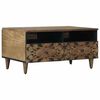 vidaXL Table basse Marron 80 x 54 x 40 cm Bois de mangue massif