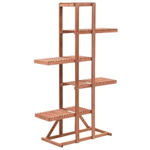 vidaXL Support pour plantes Bois c&egrave;dre 86 x 36 x 139 cm