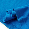 T-shirt enfants manches longues bleu cobalt 116