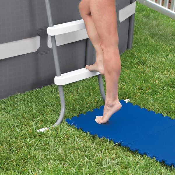 Intex B&acirc;ches de sol de piscine 8 pcs 50 x 50 cm Bleu