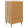 vidaXL Buffet ch&ecirc;ne artisanal 35 x 40 x 70 cm Bois d'ing&eacute;nierie