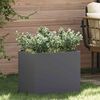 vidaXL Cache-pot de jardin Anthracite 50 x 32 x 40 cm