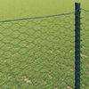 vidaXL Cl&ocirc;ture hexagonale Vert 0,8 x 50 m PVC