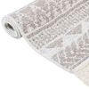 vidaXL Tapis Beige 100x200 cm Coton