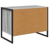 vidaXL Cabinet &agrave; chaussures avec stockage Gris Sonoma 60 x 35 x 44 cm