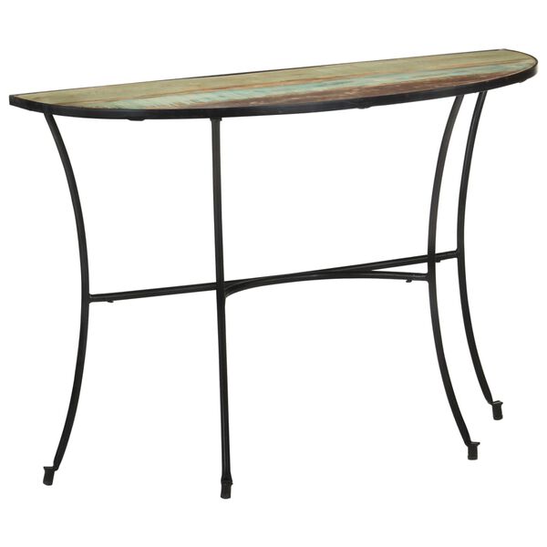 vidaXL Table d'appoint 110x40x77 cm Bois de r&eacute;cup&eacute;ration massif