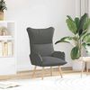 vidaXL Fauteuil relaxant Gris foncé 69 x 74 x 93 cm tissu