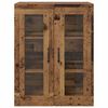 vidaXL Armoires Murailles 2 pcs Bois ancien 69,5 x 34 x 90 cm
