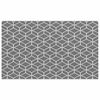 vidaXL Tapis d'ext&eacute;rieur ARAKIL Gris et blanc 300 x 500 cm PP