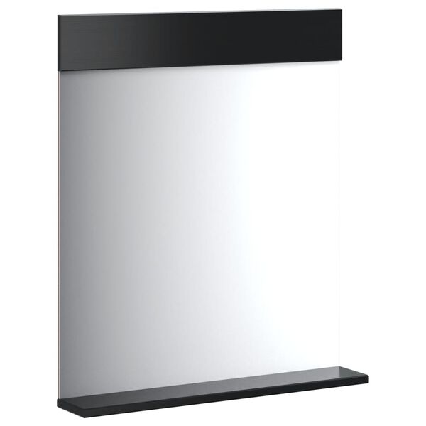 vidaXL Meubles de salle de bain 2 pcs BERG noir bois de pin massif