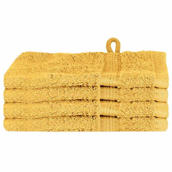 vidaXL Serviette Invit&eacute; SOLUND Dor&eacute; Coton