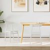 vidaXL Chaise de salle &agrave; manger 2 pcs Blanc 43 x 44,5 x 77 cm