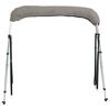 vidaXL Toit bimini &agrave; 3 arceaux parois en maille 183x(137-152)x137 cm
