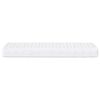 vidaXL Lit de jour avec matelas bleu 100x200 cm velours