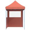 vidaXL Tente de f&ecirc;te Terre cuite 200 x 200 x 306 cm Tissu Oxford