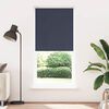 vidaXL Store enrouleur occultant 124,4 x 230 cm, largeur du tissu 120 cm, coloris marine