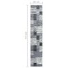 vidaXL Tapis BCF Gris 80x450 cm