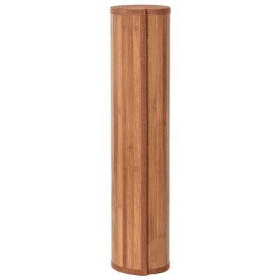 vidaXL Tapis rectangulaire naturel 80x1000 cm bambou
