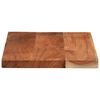 vidaXL Dessus de table 50x20x3,8 cm rectangulaire bois massif d'acacia