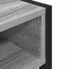 vidaXL Bureau Gris Sonoma 100 x 50 x 75 cm Bois d'ing&eacute;nierie