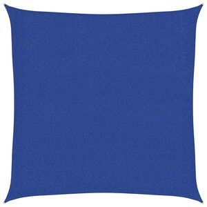 vidaXL Voile d'ombrage 160 g/m&sup2; carr&eacute; bleu 3x3 m PEHD