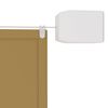 vidaXL Auvent vertical Beige 300x360 cm Tissu oxford