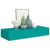 vidaXL &Eacute;tag&egrave;re &agrave; tiroir murale Bleu 60x23,5x10 cm MDF