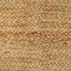 vidaXL Tapis de zone Beige 140 x 200 cm Jute