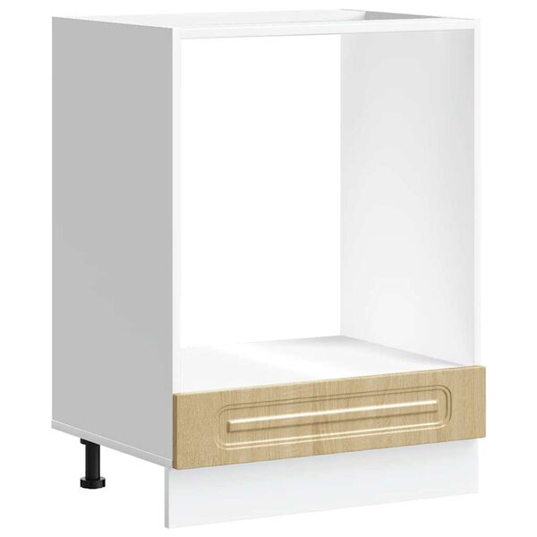 vidaXL Armoire &agrave; four Kalmar ch&ecirc;ne sonoma bois d'ing&eacute;nierie