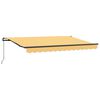 vidaXL Auvent r&eacute;tractable Sable 2,5 x 2 m tissu