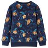 Sweatshirt pour enfants bleu marine 92
