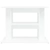 vidaXL Support pour aquarium blanc 80x35x60 cm bois d'ing&eacute;nierie