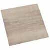 vidaXL Lattes de rev&ecirc;tement de sol autocollantes 30,5 x 30,5 cm 20 pcs