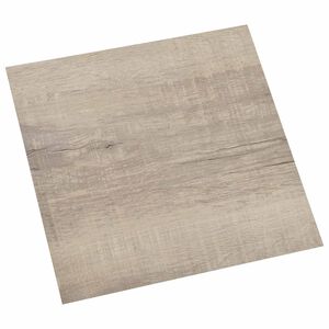 vidaXL Lattes de rev&ecirc;tement de sol autocollantes 30,5 x 30,5 cm 20 pcs