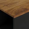 vidaXL Table basse 60x50x35 cm bois de manguier massif