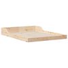 vidaXL Cadre de lit Marron 140 x 190 cm Pin massif