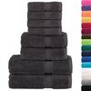 vidaXL Ensemble de serviettes de qualit&eacute; sup&eacute;rieure SOLUND 8 pcs