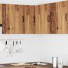 vidaXL Armoire murale d'angle de cuisine Kalmar vieux bois