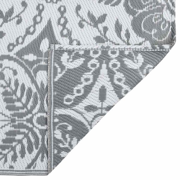 vidaXL Tapis d'ext&eacute;rieur ARAKIL Gris clair 190x290 cm PP
