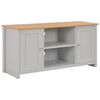 vidaXL Meuble TV Gris 120x39x58 cm